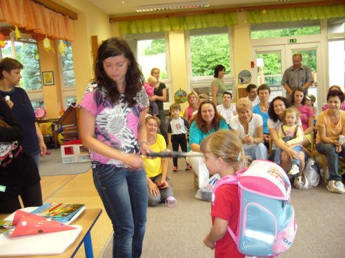 Pasování předškoláků z MŠ na školáky - 22.6.2011